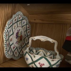 🎁New Decorated candy dish’s set